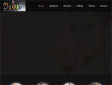 Tablet Screenshot of decureclinic.com